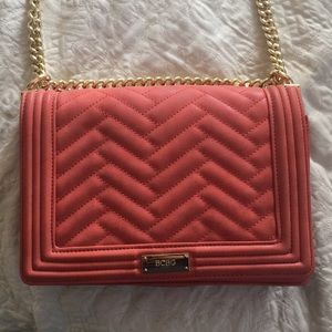 BCBG red/orange purse